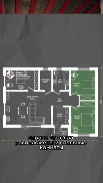 Удобно ли жить в этом доме? #планировкадома #малоэтажноестроительство #коттеджподключ смотреть онлайн