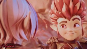 Клип {Gormiti} [Гормити] Рифф и Ао-ки °Черноглазая° (Заказ)