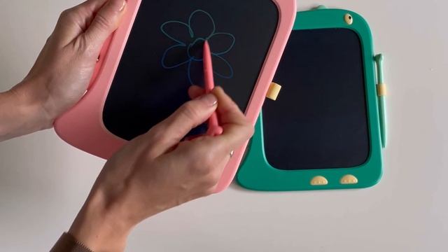 TekFun LCD writing board, 8.5” dinosaur green & pink #kidstoys #doodleart #drawing #art #children смотреть онлайн