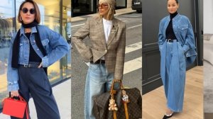 Актуальная джинсовая одежда - весна 2025.