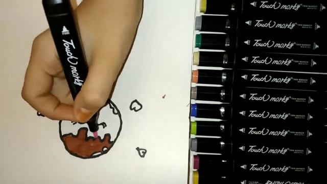 How to draw chupa chups. Как нарисовать чупа - чупс. Chupa chups chizish.[Hadichaxon diy] смотреть онлайн
