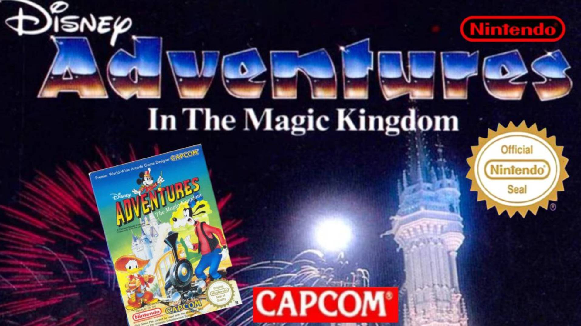 Adventures in the Magic Kingdom | NES | Полное прохождение смотреть онлайн