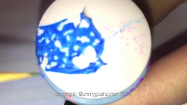No Mess No Fuss Splat Nail art - Stabby Stamper ;) смотреть онлайн