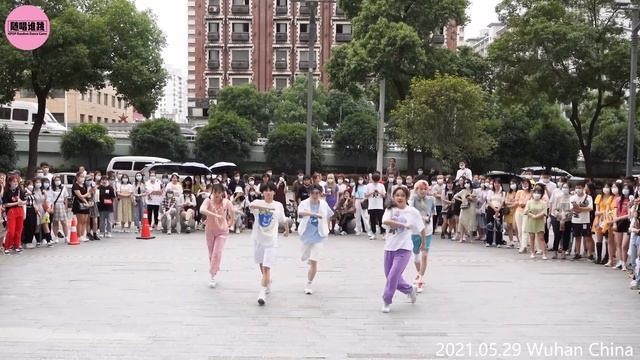 [KPOP IN PUBLIC] TXT-Drama | Dance Cover in Wuhan, China смотреть онлайн