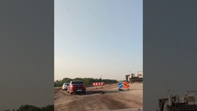 Ділянка біля Ольгополя. Об'їзд ремонту дороги смотреть онлайн