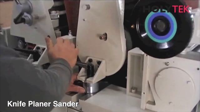 Wide Belt Sander & Planer Sander HOLYTEK смотреть онлайн