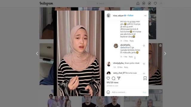 Pelakor Syariah ??? NISSA SABYAN | Baca Komen IG Nissa Sabian смотреть онлайн
