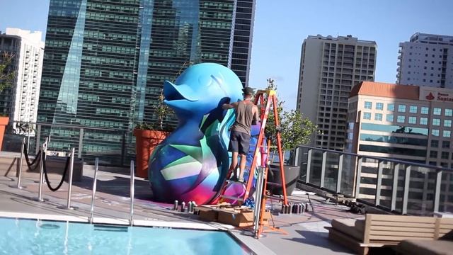 Philippe Starck x Mikael B Duck Design at SLS Brickell смотреть онлайн