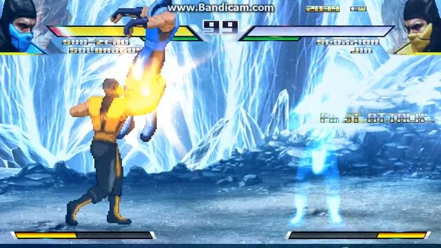 CVS 3 - Sub-Zero & Sol BadGuy vs Scorpion & Jin Kazama | Capcom Vs SNK - Ikemen ONLINE смотреть онлайн