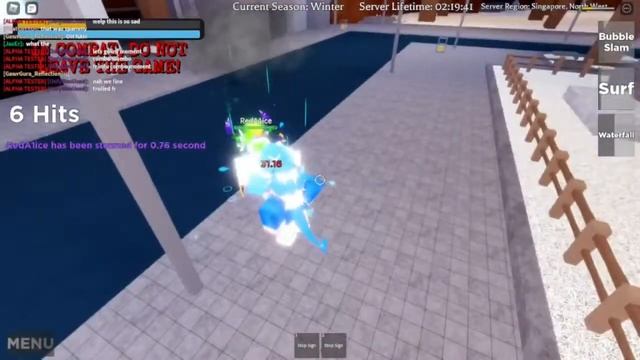 [Sakura Stand] fighting the head staff in a public server смотреть онлайн