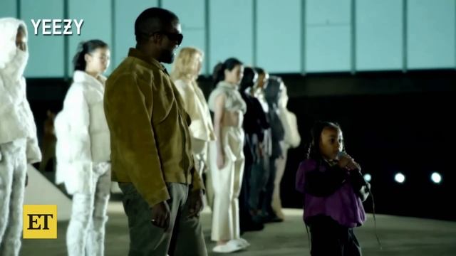 North West RAPS On Dad Kanye's 'Vultures' Album