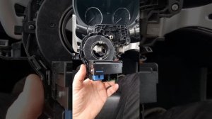 замена SRS кольца, шлейфа, Mitsubishi  outlander 3 2012