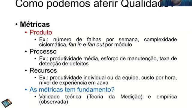 MC646 - Aula 01 Parte 1/3 - Qualidade de Software смотреть онлайн