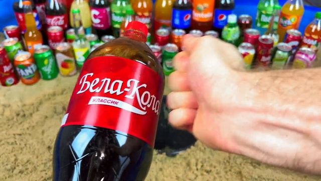 Experiment: Coca Cola & Orbeez, Mtn Dew, Fanta, Chupa Chups, Pepsi Vs Mentos Underground