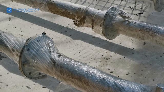 В парке "Березовая роща" в Дмитрове на 50% завершены работы по строительству фонтанного комплекса смотреть онлайн