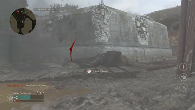 Call Of Duty WWII - Team Deathmatch - Pointe Du Hoc смотреть онлайн