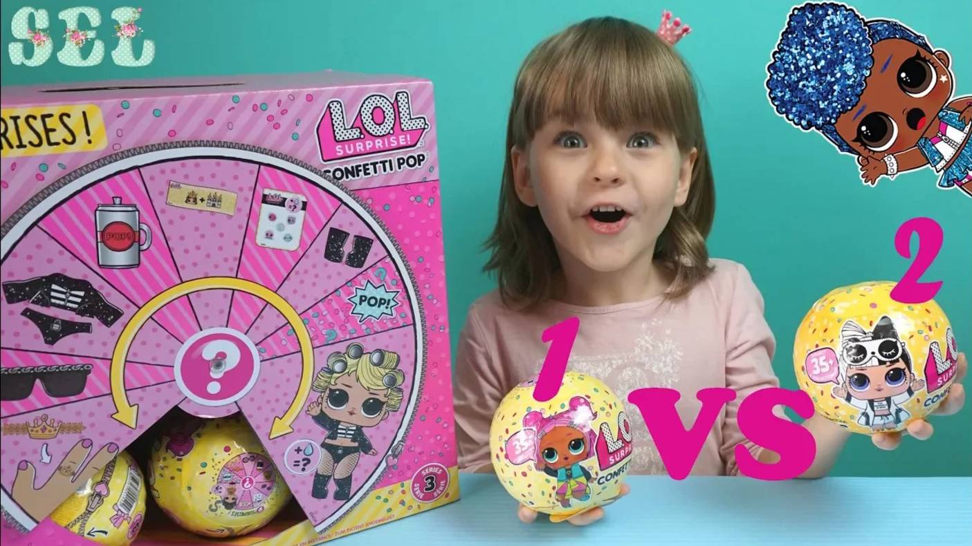 ЛОЛ Сюрприз Конфетти Поп Оригинал 2 волна ПРОТИВ 1 волна Кто Круче? смотреть онлайн