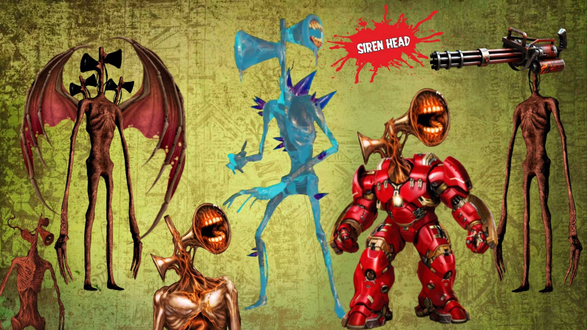 SIREN HEAD. Охота на Сиреноголового (сборник #10). смотреть онлайн