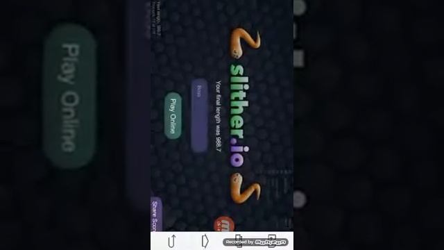 Первое видео?slither.io смотреть онлайн