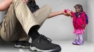 САМАЯ НИЗКАЯ ЖЕНЩИНА В МИРЕ (28 лет, рост 62 см)