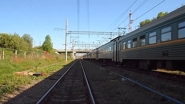 Электропоезд ЭТ2М-113 и интересный помощник смотреть онлайн