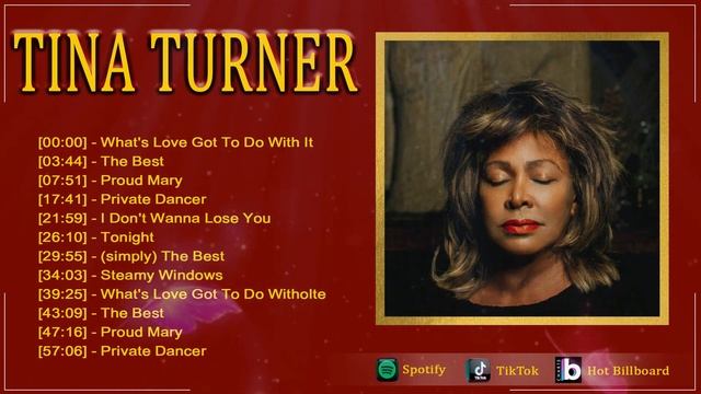 T i n a T u r n e r Greatest Hits ~ Top 100 Artists To Listen in 2022 & 2023 смотреть онлайн