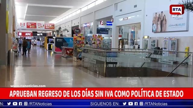 Congreso aprueba regreso de los días sin IVA como política de estado смотреть онлайн