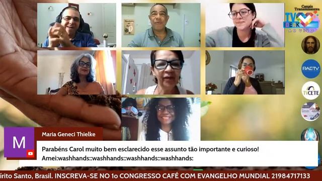 CAFÉ com EVANGELHO MUNDIAL com CAROL ABRITTA, Lição 35: MENSAGEIROS DIVINOS смотреть онлайн