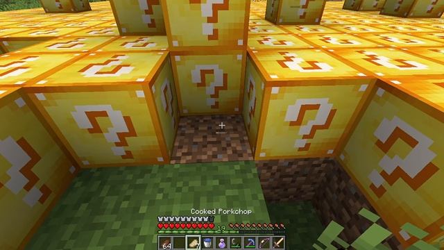 Minecraft 1.14.4 Its time for some more lucky blocks but in 1.14.4 смотреть онлайн
