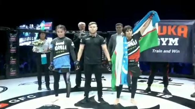 Чемпионка Из Узбекистана Лилия Шакирова на турнире GFC смотреть онлайн