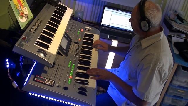 Popcorn / Попкорн / Yamaha Tyros 3 Remix смотреть онлайн