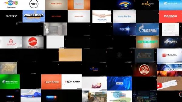 64 заставки сразу 64 screensavers at once