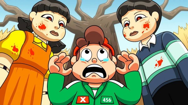 Игра в кальмара 2: Месть кукол - GameToons Анимация на русском | fReelaN SHOW