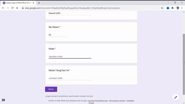 TUTORIAL 05 || ABSENSI ONLINE || MPLS TP. 2020/2021 смотреть онлайн