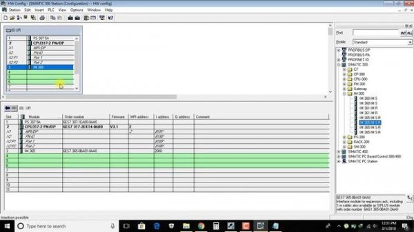 How to configure SIMATIC STEP 7 Hardware