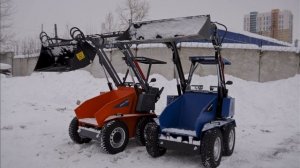 Классная техника для себя и дела!  Мини-погрузчик АТ-350М #погрузчик #минипогрузчик #весна