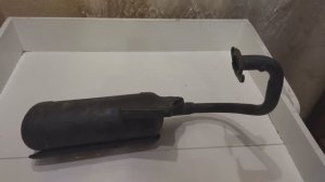 Глушитель honda dio