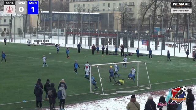 КС 0:4 Молния Основа - тайм 1