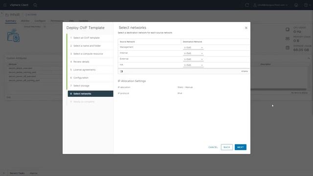 Deploy a BIG-IP OVA template to a folder within the vSphere inventory list смотреть онлайн