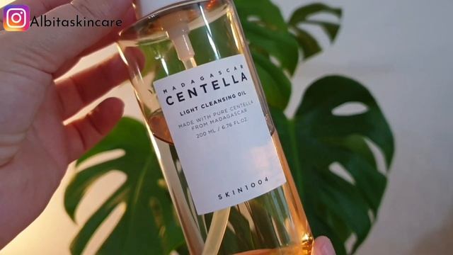SKIN1004|MADAGASCAR CENTELLA LIGHT CLEANSING OIL|ACEITE DE LIMPIEZA FACIAL CON CENTELLA ASIÁTICA🤎💚