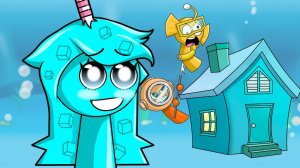 АКВА ЖИВЕТ ПОД ВОДОЙ!? Мультфильм Спрунки