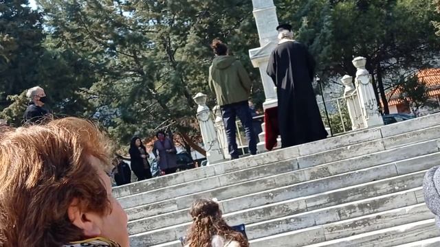 Επιμνημόσυνος Δέηση,στο Μνημείο Ηρώων στον Παππαδο.25/3/22. смотреть онлайн