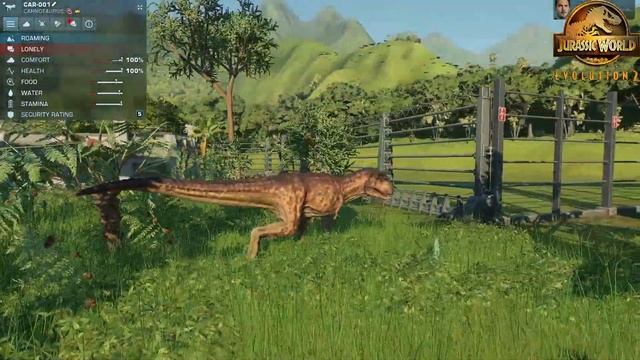 Dinosaur attack human in Jurassic park - Jurassic World Evolution 2 / Dinosaur World смотреть онлайн