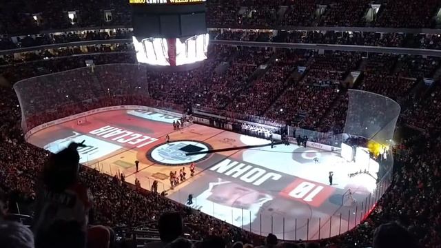 Flyers Great John LeClair Introduced 1/14/17 смотреть онлайн