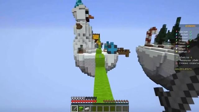 BED WARS с девочками😜