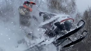 Снегоход AODES SIBERIACROSS SWT. Глубокий снег. Паудэр дэй на утилях.