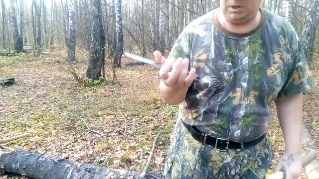 Нож Ural, Kizlyar Supreme, Convex, G10, Sleipner, тест ,обзор на природе