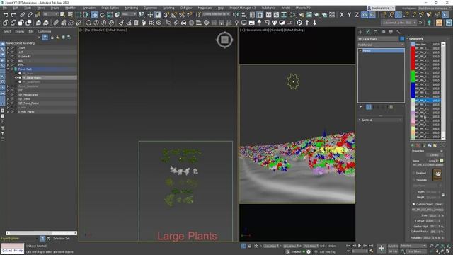 5_18 - Larger Plants Placement – Forest Pack смотреть онлайн