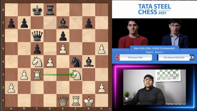 Poisonous Caro Kann [ Hindi ] || Aryan Tari vs Alireza Firouzja || Tata Steel Masters 2021 смотреть онлайн