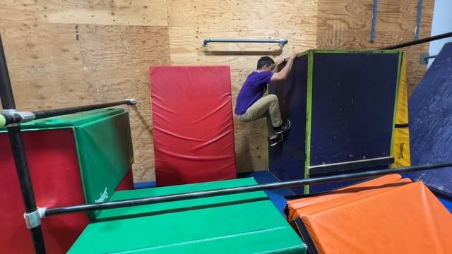 L2 Tic Tac to Cat Hang using a wedge mat, both side ability, 3s cat hang смотреть онлайн